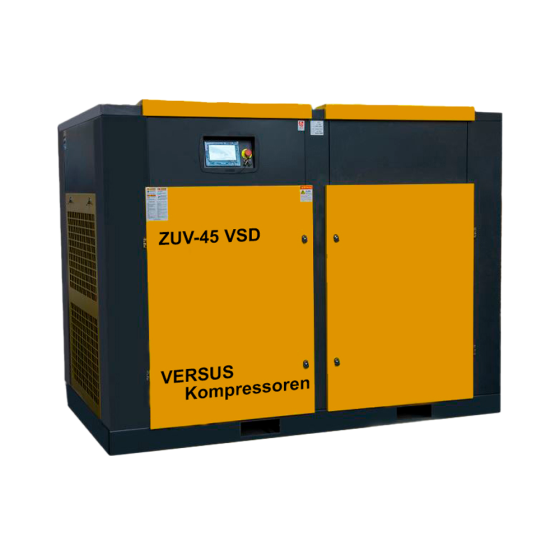 Винтовой компрессор ZUV – 45 VSD 10 бар прямой привод IP 23 D