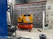 Винтовой компрессор "Berg" ВК-15РЕО-500 для ООО "Новоалтайский литейно-механический завод"