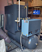 Винтовой компрессор "Comaro" LB 11-10/500 E (c осушителем)