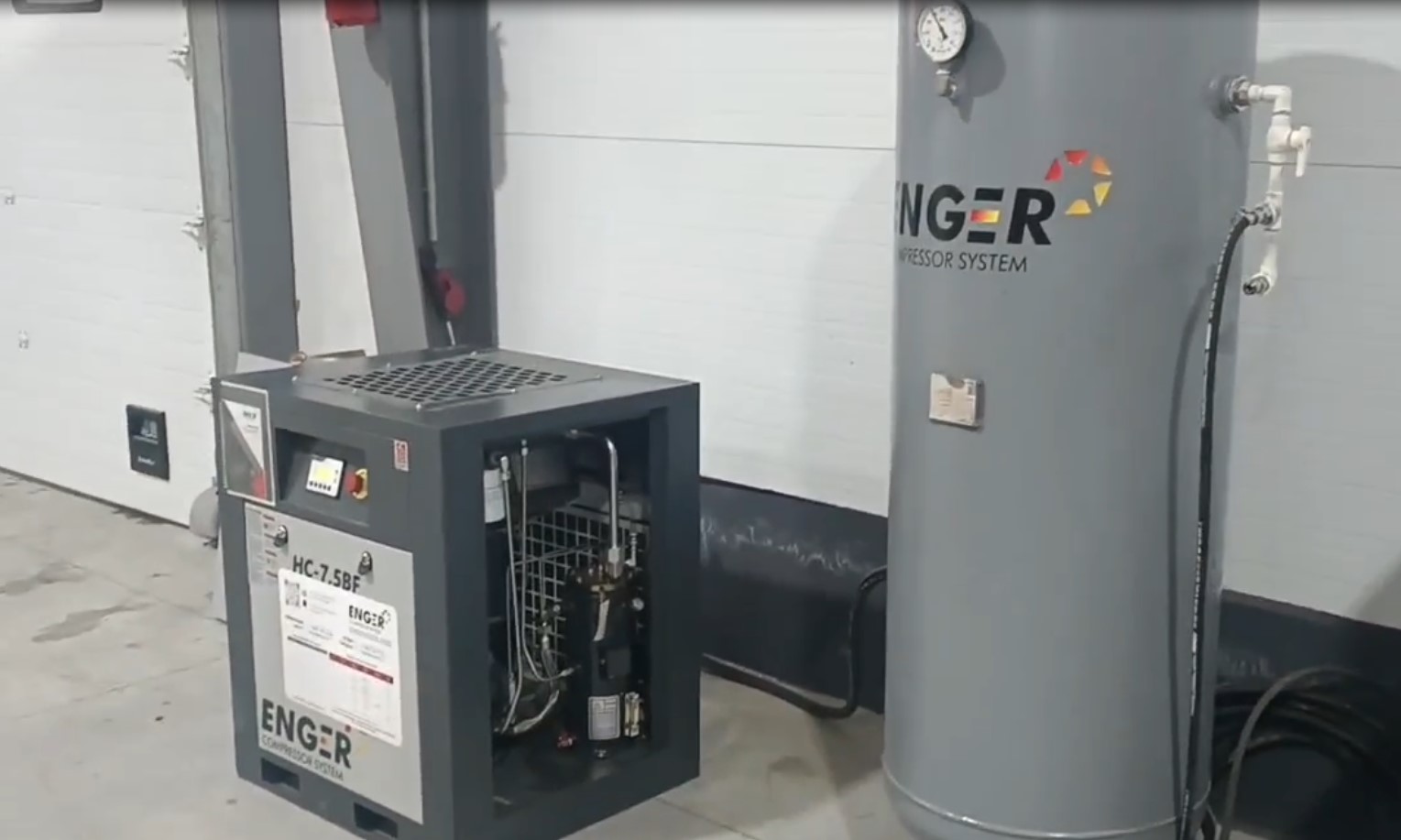 Винтовой компрессор Enger HC-7,5BF 8 для ООО "НДС"