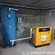 Проект - Винтовой компрессор Berg ВК-11/8 Р для ИП Ефремов