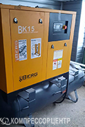 Проект - Винтовой компрессор Berg ВК-15-500/10 для ООО Цветовое решение