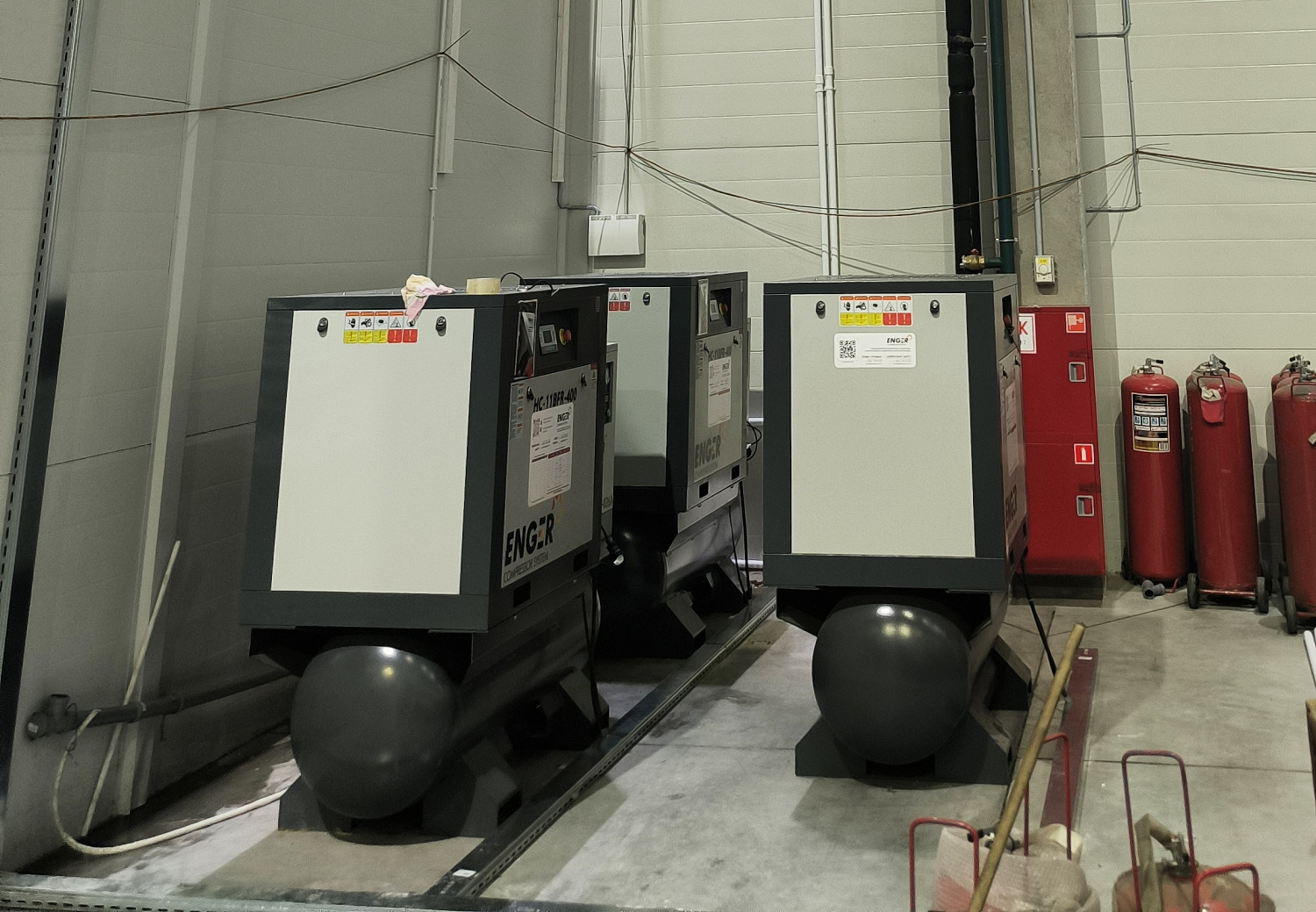 Винтовой компрессор Enger HC-11BFR-400 10 для ООО «ЮРАЛ»