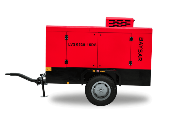 Передвижной компрессор Baysar LVSK530-15DS